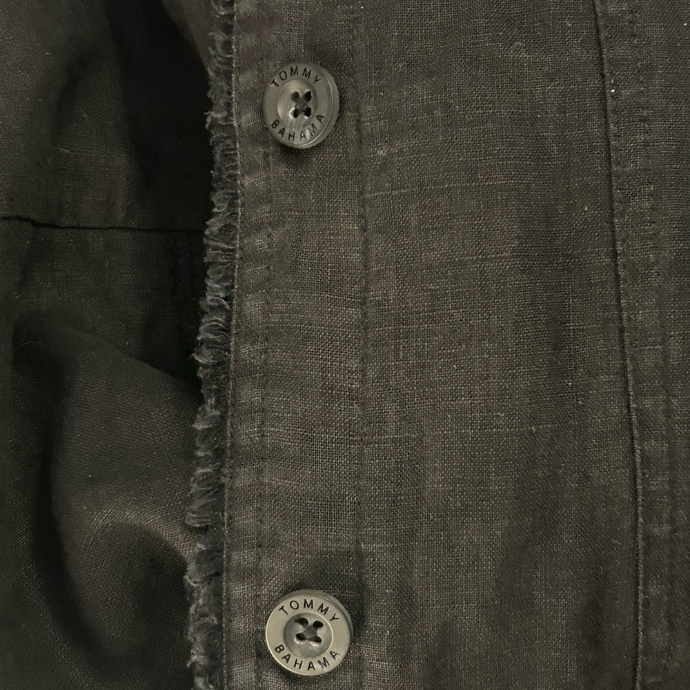 Tommy Bahama NWOT Two Palms raw edge linen jacket - Picture 9 of 15
